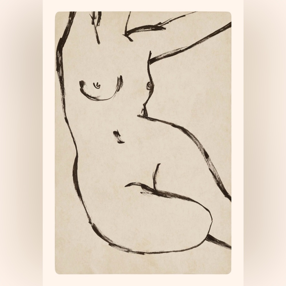 DESENIO Body Impression Print - Lone Fox Collection
